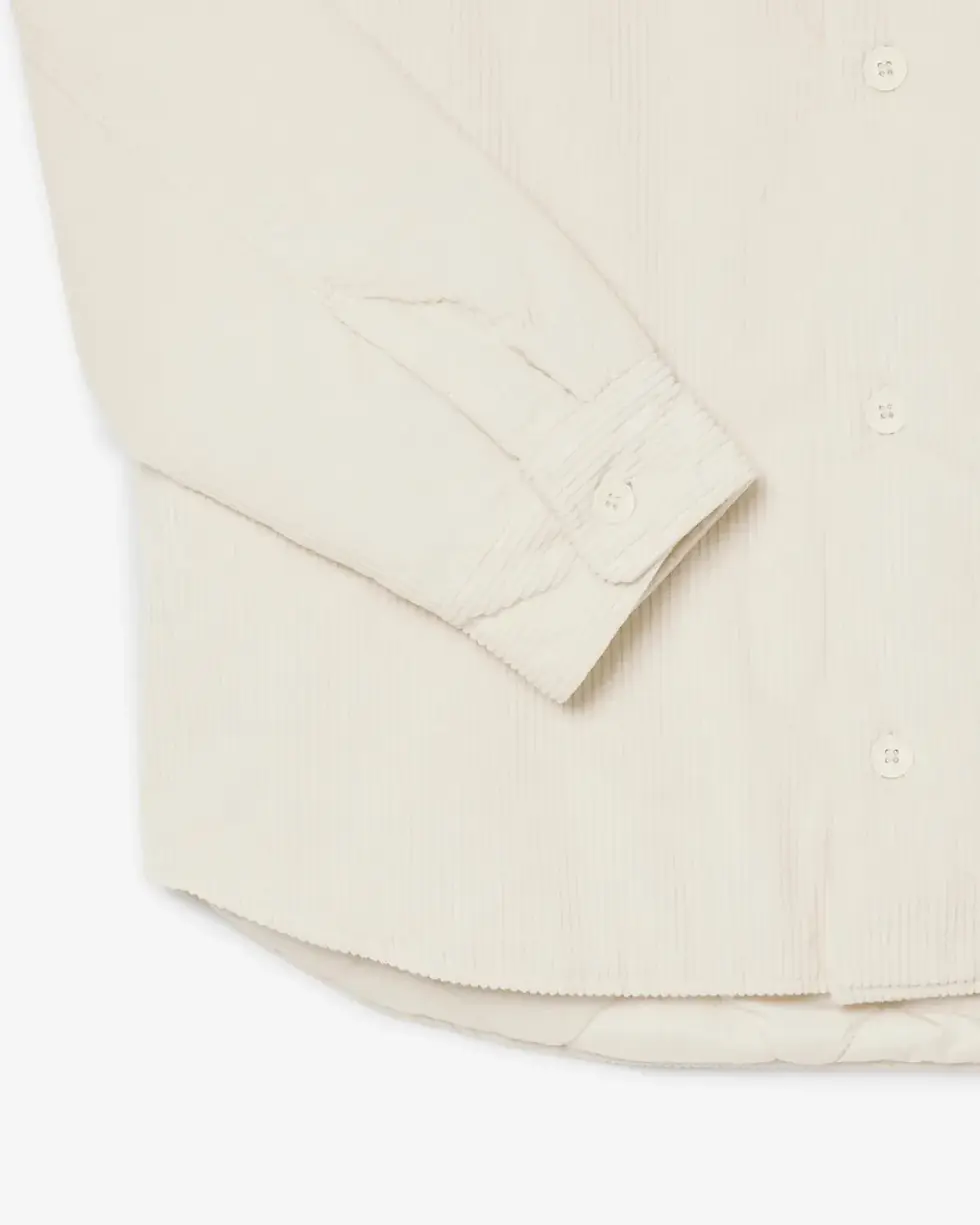 Miniature : LACOSTE VESTE EN VELOURS CH3512 BLANC