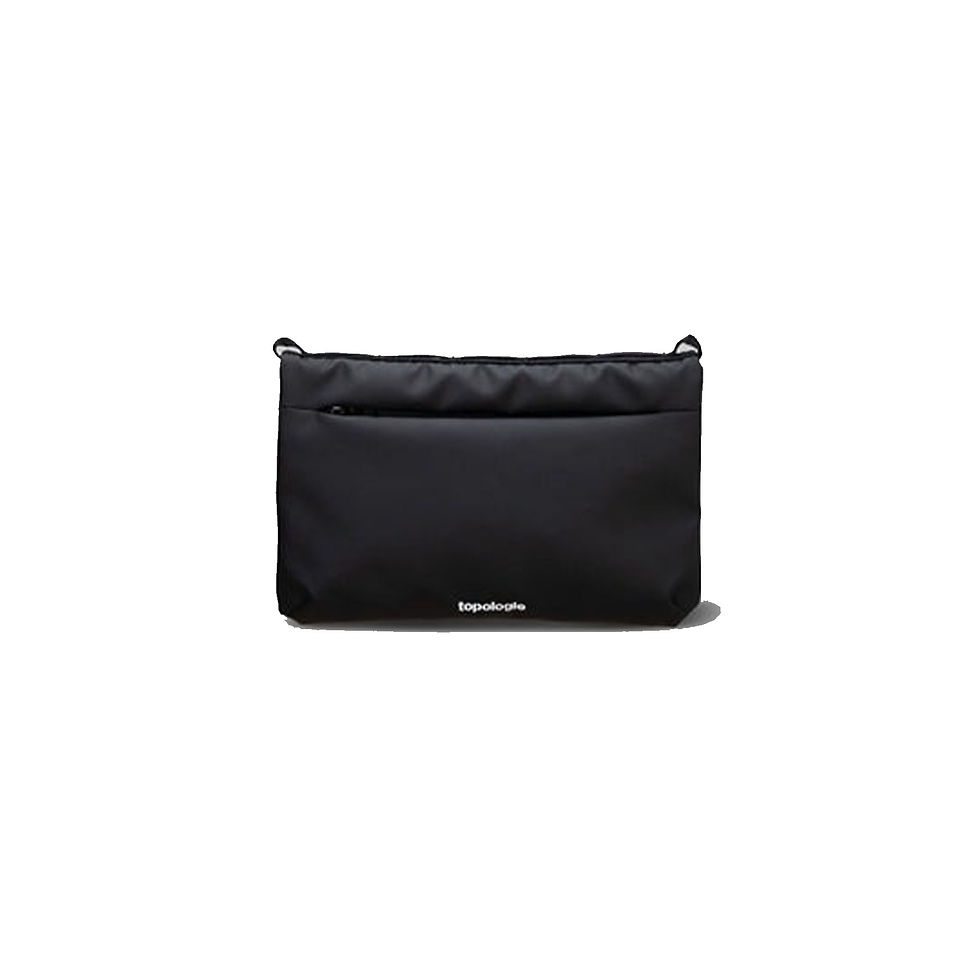 TOPOLOGIE FLAT BAG BLACK