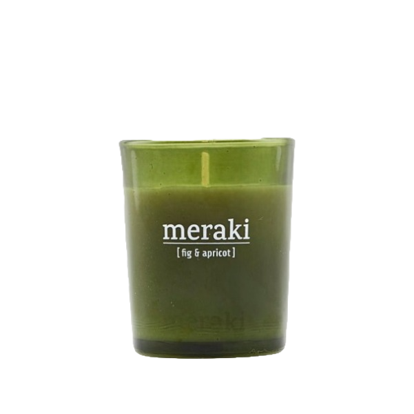 MERAKI BOUGIE PARFUMEE FIG & APRICOT 12H