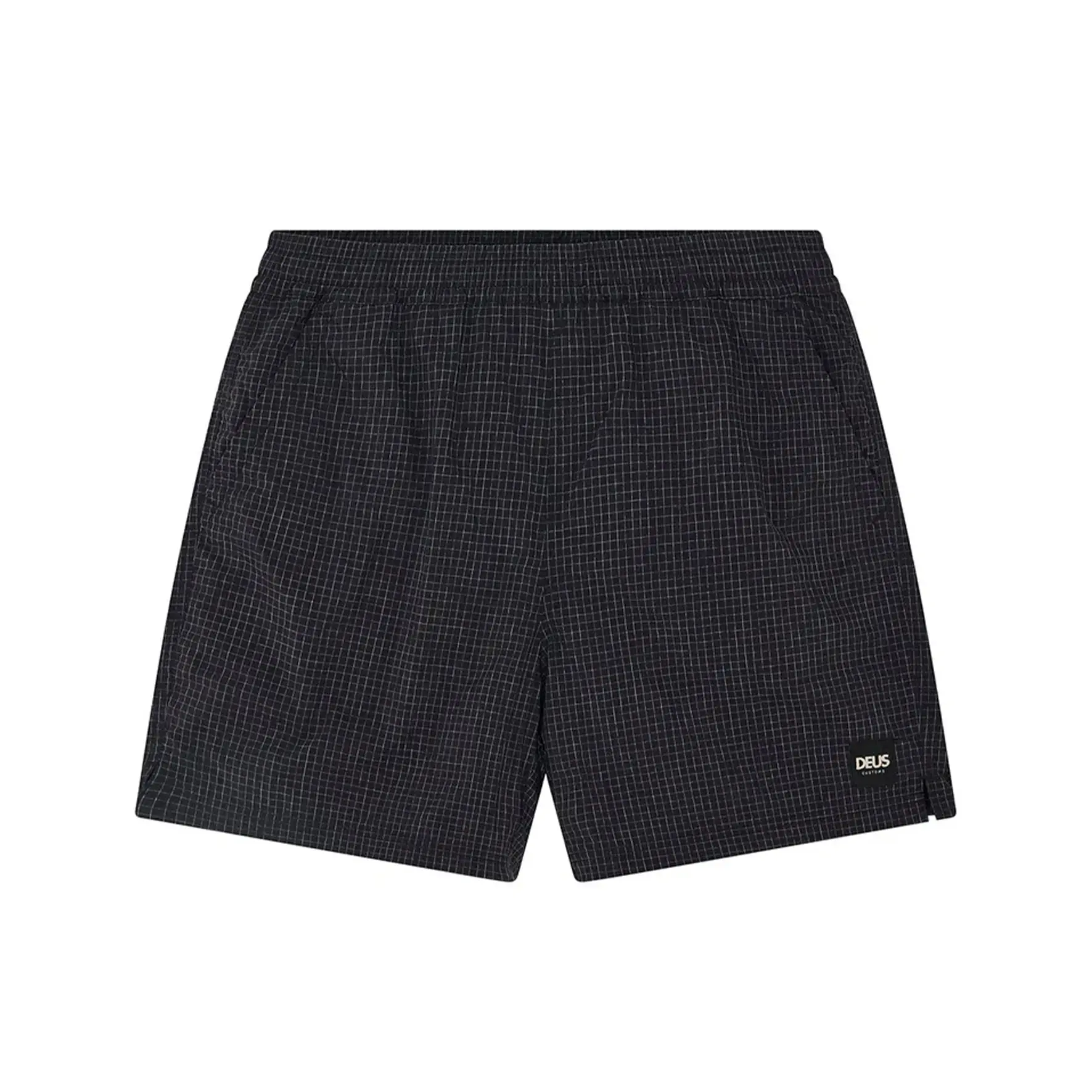 DEUS EX MACHINA SHORT DE BAIN SERVICE MESH BLACK