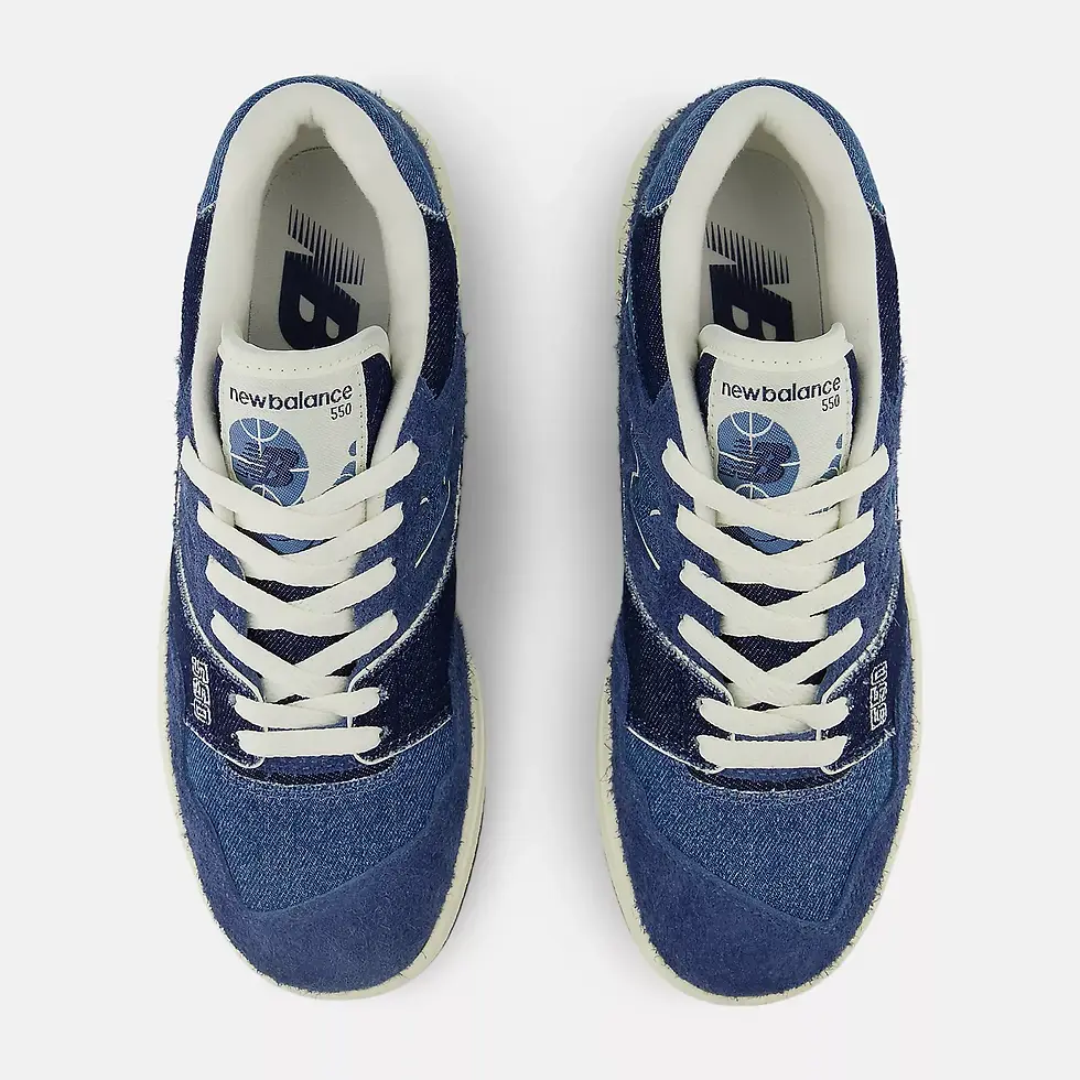 Miniature : W NEW BALANCE BBW550GH NAVY HERON BLUE ANGORA