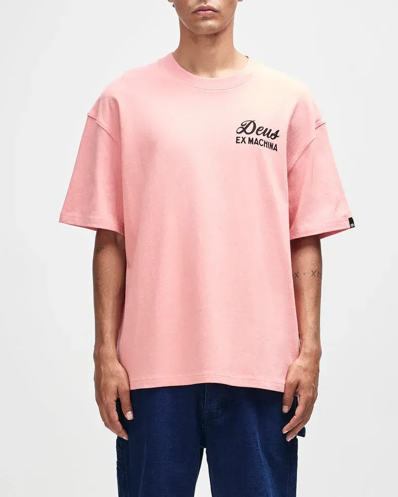Miniature : DEUS EX MACHINA T-SHIRT SEOUL SIGNE LOBSTER BISQUE PINK