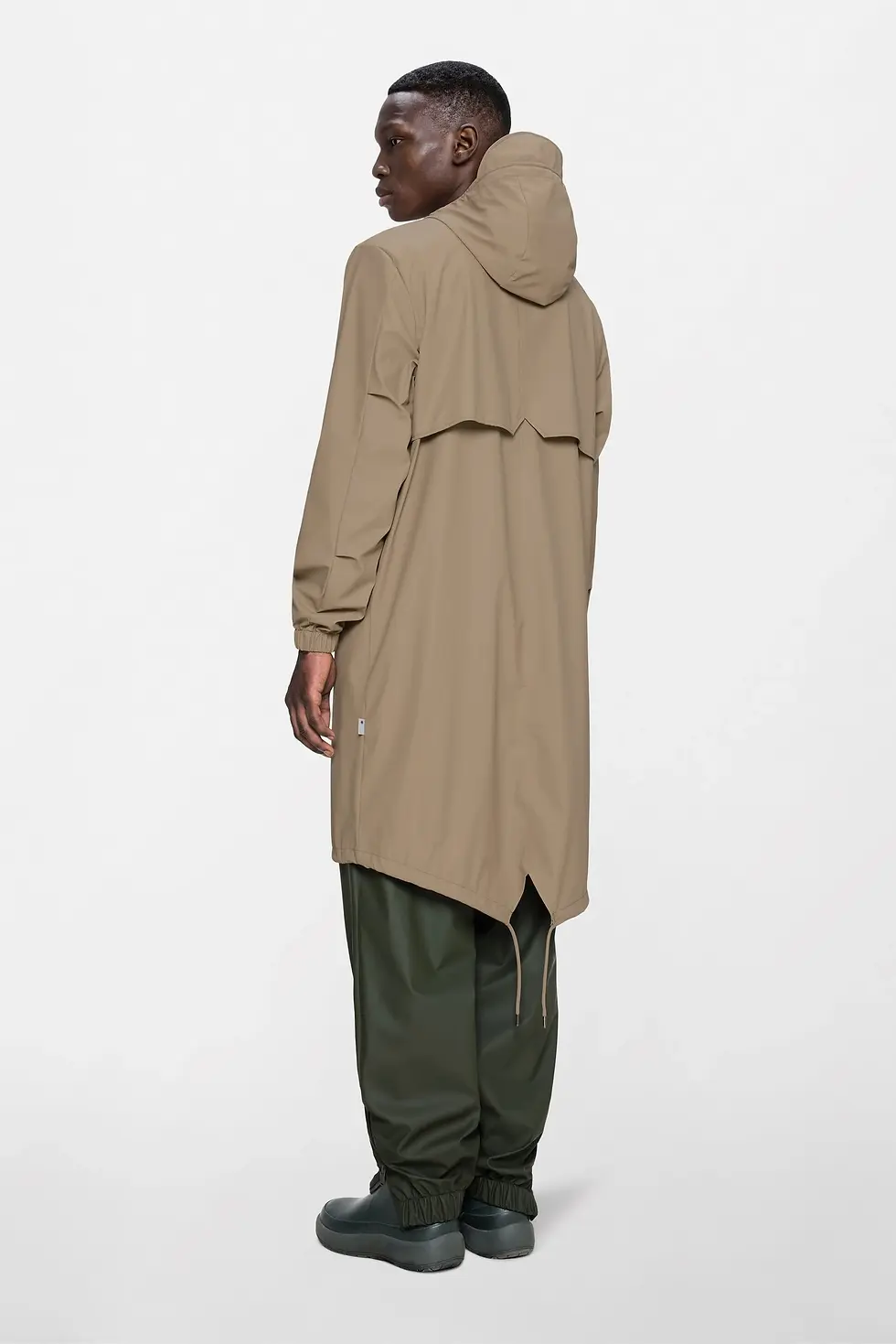 Miniature : Mixte RAINS FISHTAIL PARKA BEIGE