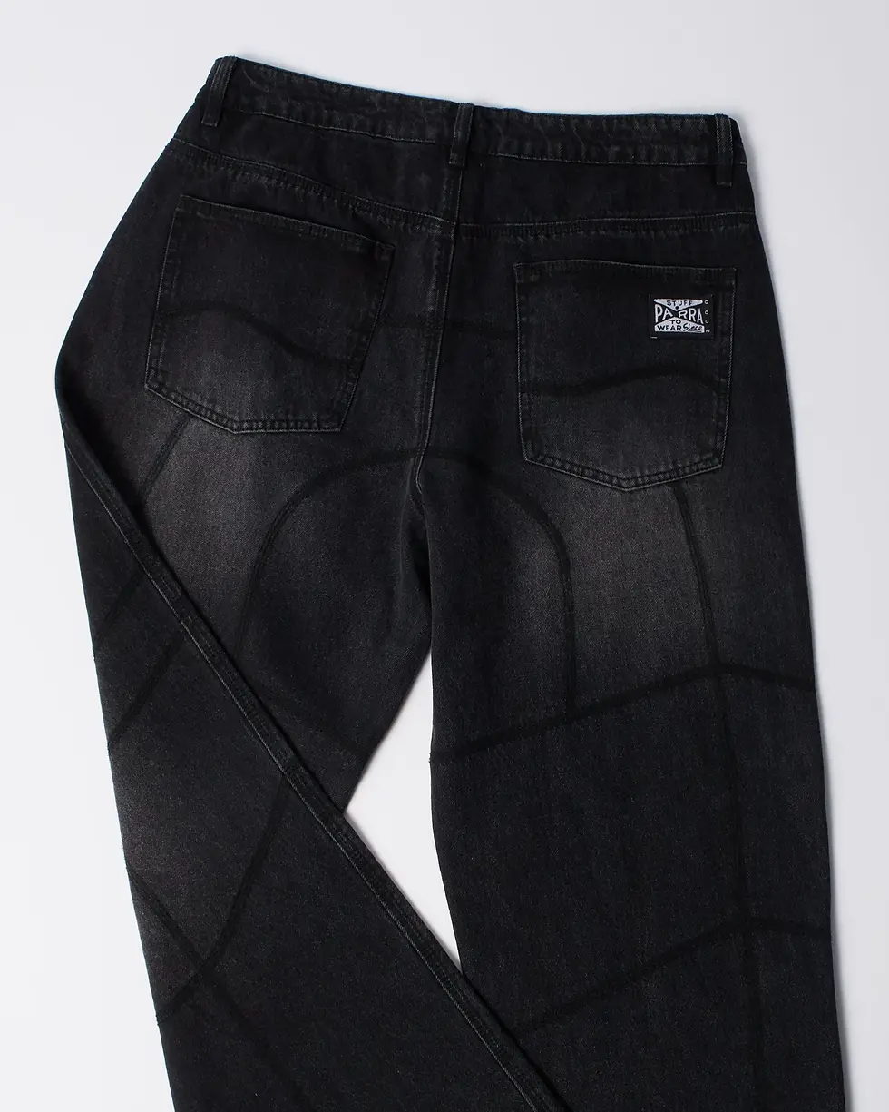 Miniature : BY PARRA PANTALON MOTO STITCHER BLACK
