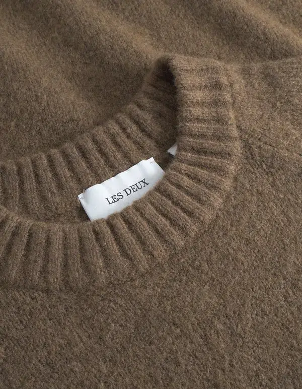 Miniature : LES DEUX PULL GILBERT TEAK BROWN