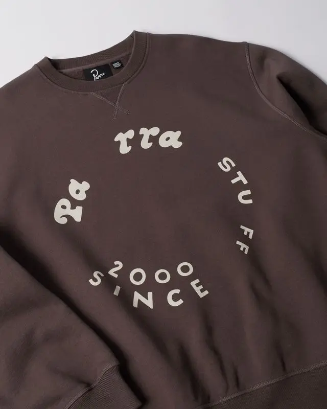 Miniature : BY PARRA CREWNECK GASOLINE BROWN