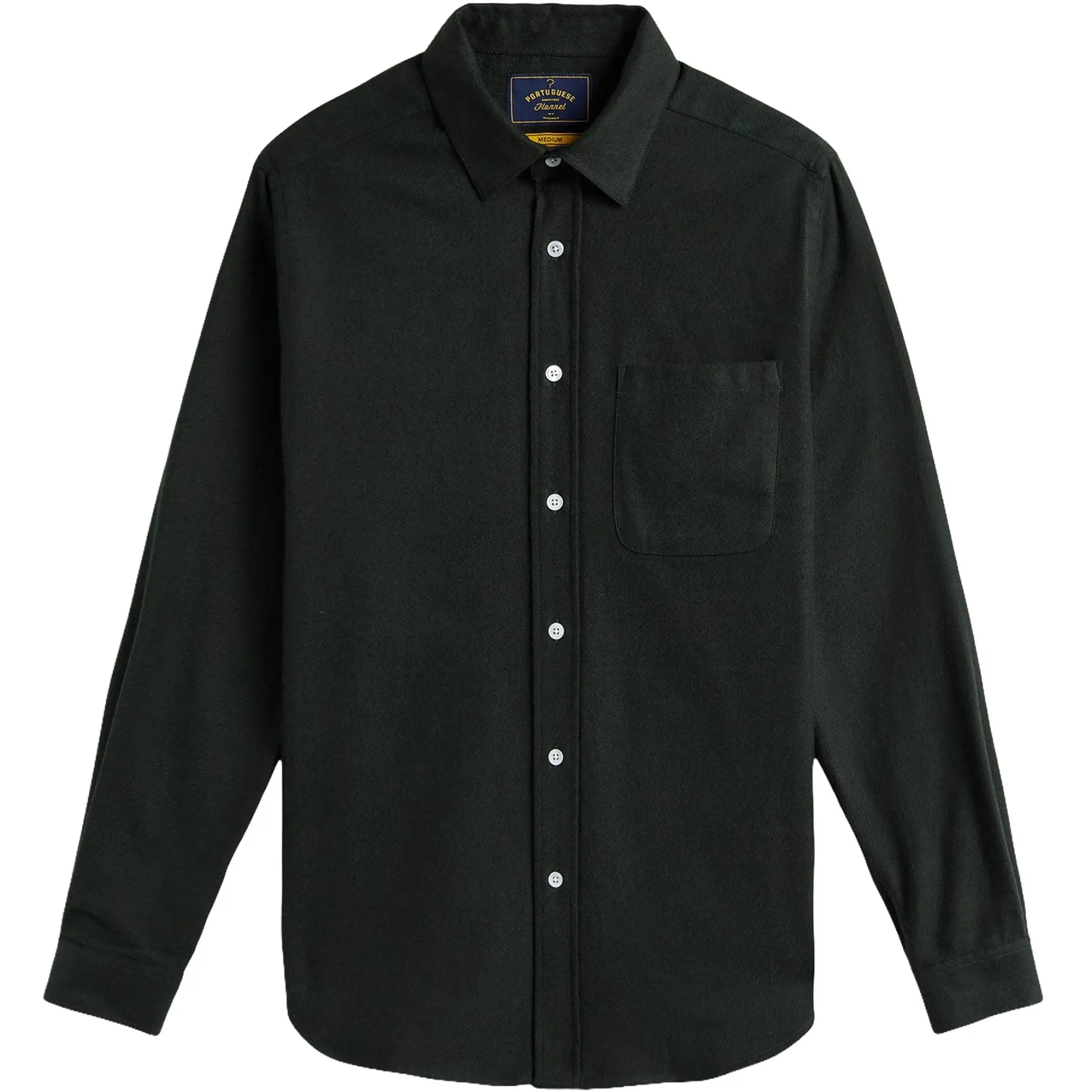 PORTUGUESE FLANNEL CHEMISE TECA FOREST