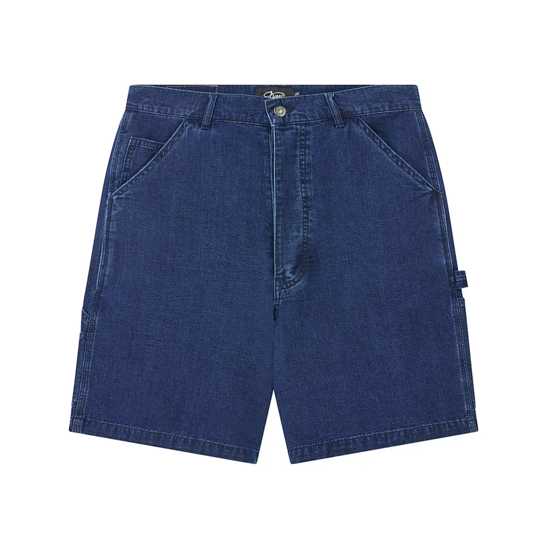 DEUS EX MACHINA SHORT BIG FELLA CHAMBRAY INDIGO