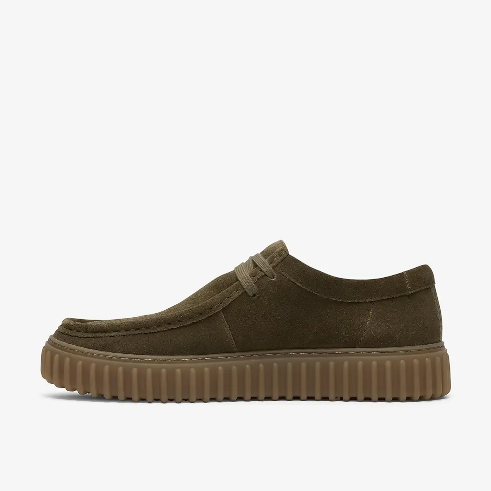 Miniature : CLARKS TORHILL LO OLIVE SUEDE