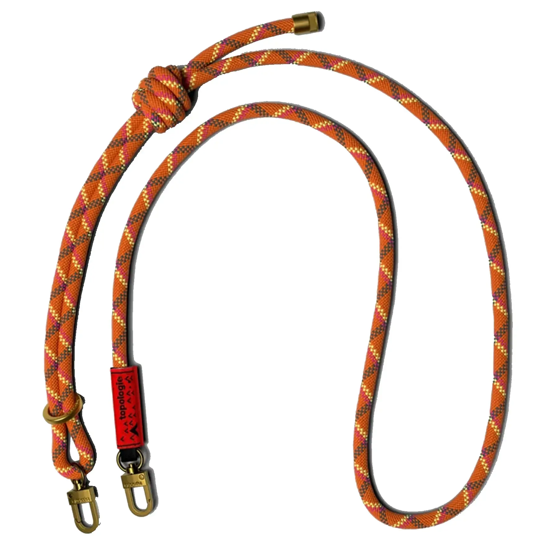 TOPOLOGIE 8.0mm ROPE STRAP ORANGE HELIX