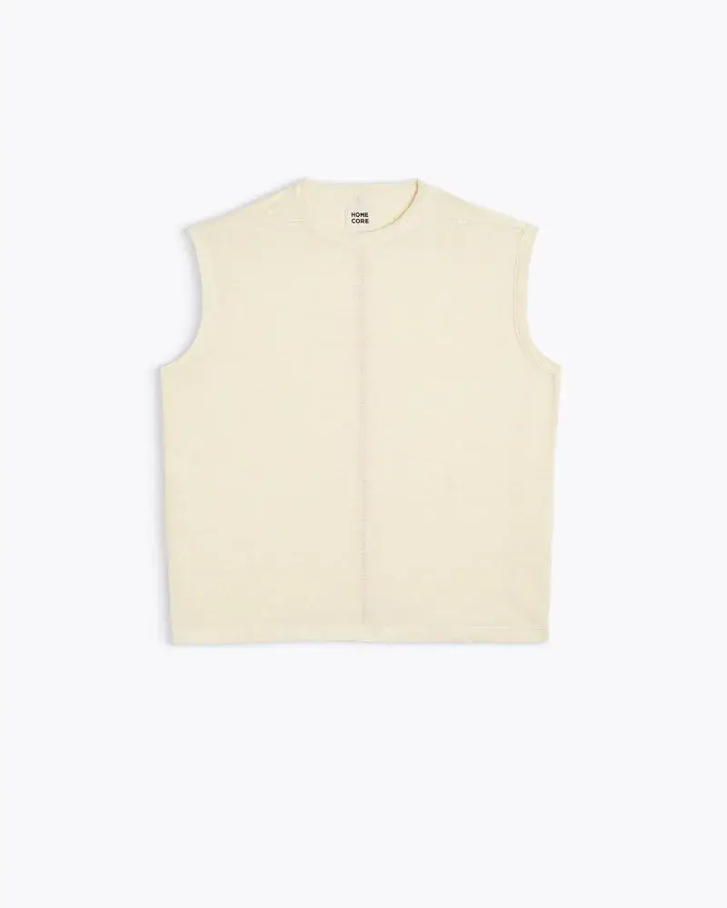 Miniature : W HOMECORE T-SHIRT TOM LINEN IVORY