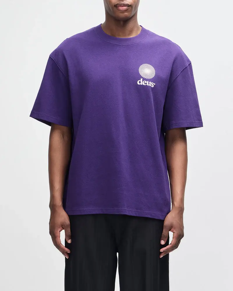 Miniature : DEUS EX MACHINA T-SHIRT STRATA VIOLET INDIGO