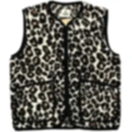 Mixte COLDBREAKER VESTE LAINE PEPITKO LEOPARD