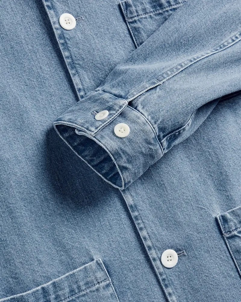 Miniature : PORTUGUESE FLANNEL VESTE LABURA DENIM