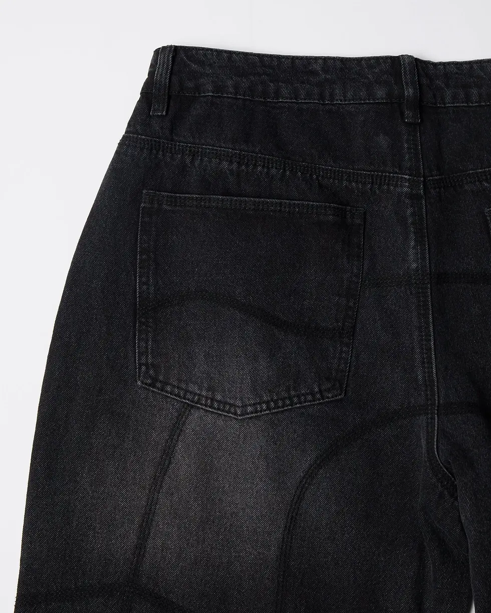 Miniature : BY PARRA PANTALON MOTO STITCHER BLACK
