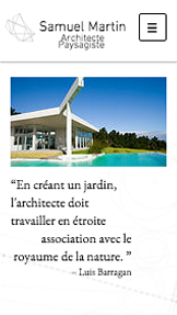 Design website templates – Architecte Paysagiste