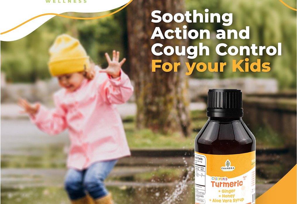 Children's Natural Cough And Cold Syrup Chandra Wellness