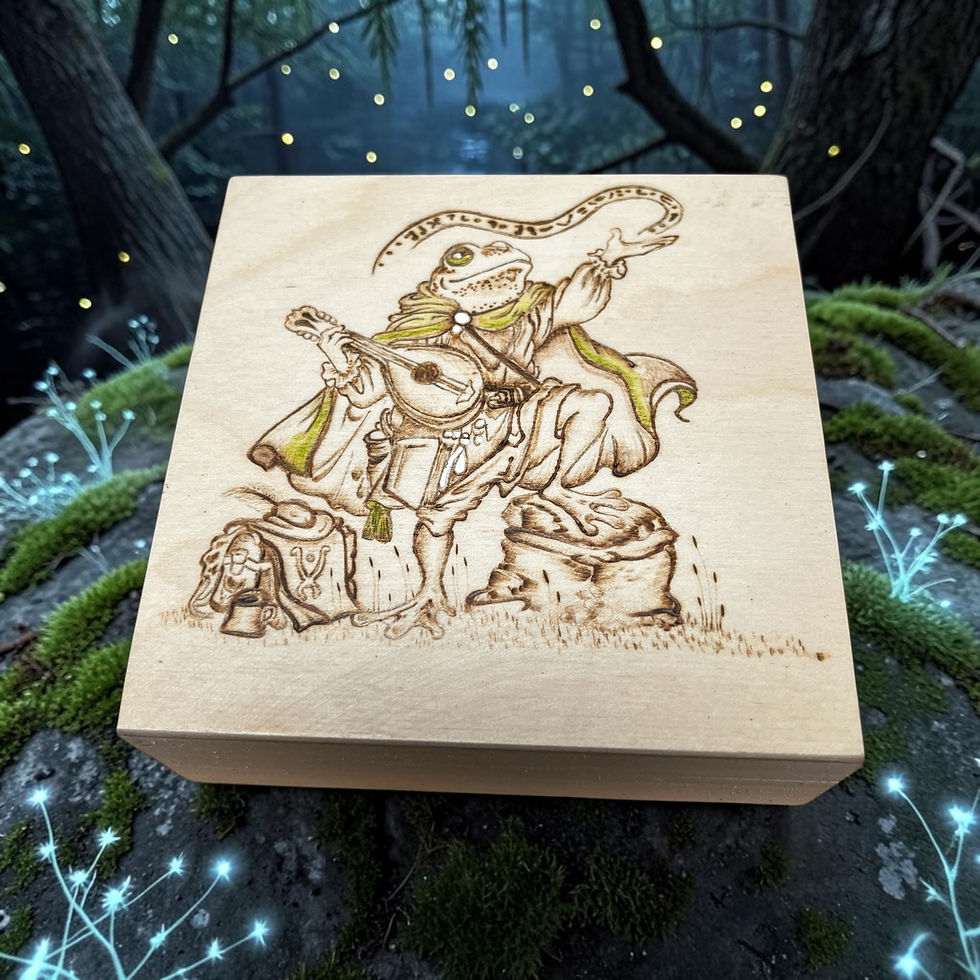 The Bard, Dice Box, Trinket Box