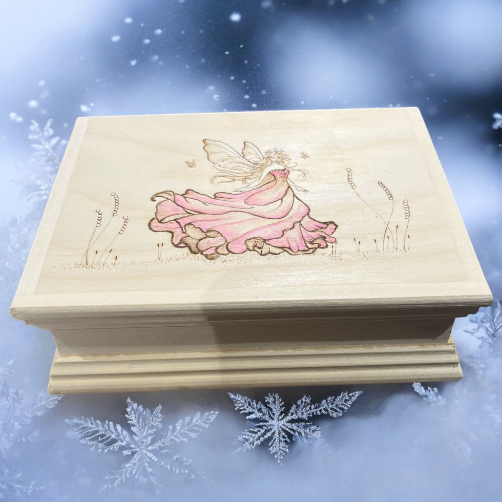 Pink Fairy Jewellery Box