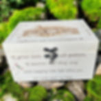 Hobbit house, memory box, front view