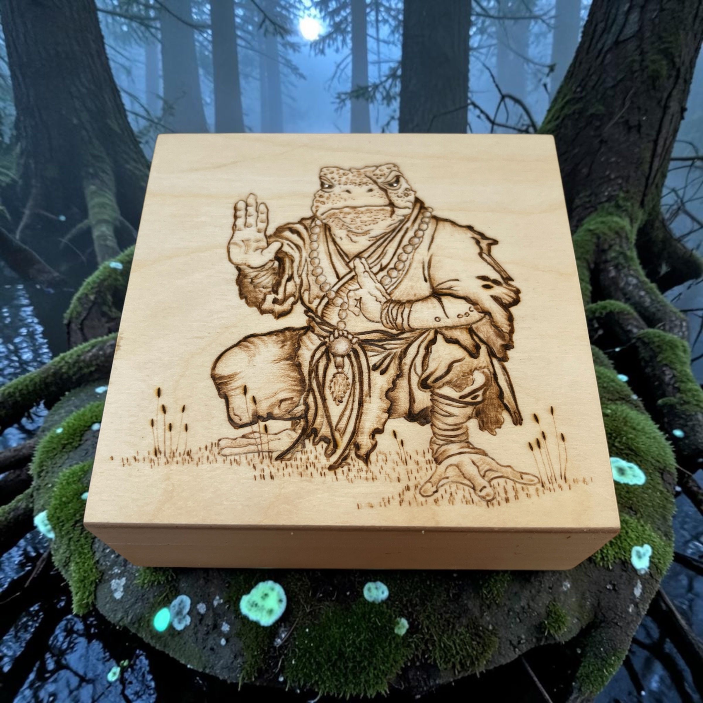 The Monk D & D Dice Box