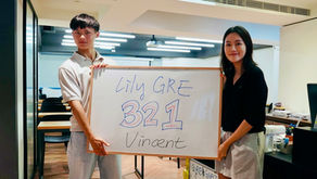 學校太忙導致讀書斷續,也能一戰考到GRE 321分嗎?中正資管GRE準備方法 感謝Lily GRE線上班！