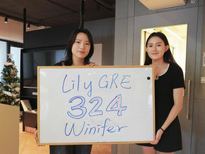 GRE成績一戰324! 推薦Lily GRE資源、課程跟諮詢!