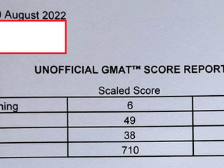【心得】 大齡在職考生二戰710分 感謝Donz GMAT (錄取 NUS/NTU MBA with scholarship) 