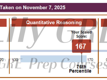 GRE成績一戰327, 感謝Lily GRE線上課程高效率!