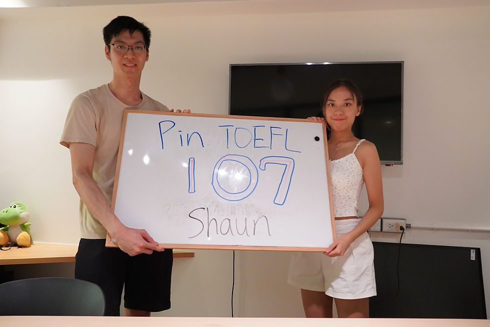 托福在職考生如何準備托福考試？一戰107收穫托福高分｜Pin TOEFL