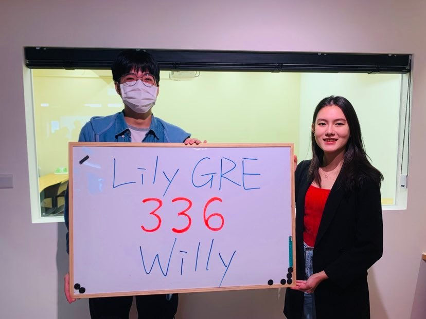 【Lily GRE高分心得】GRE補習- 1戰336分 臺大工管 推薦Lily GRE實體班！實際GRE準備血淚分享