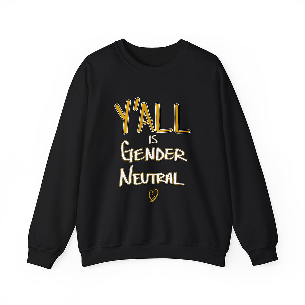Thumbnail: Yall is Gender Neutral - Unisex Heavy Blend™ Crewneck Sweatshirt