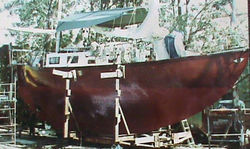 _M_ mon deuxieme bateau , acheté et retapé en guyane