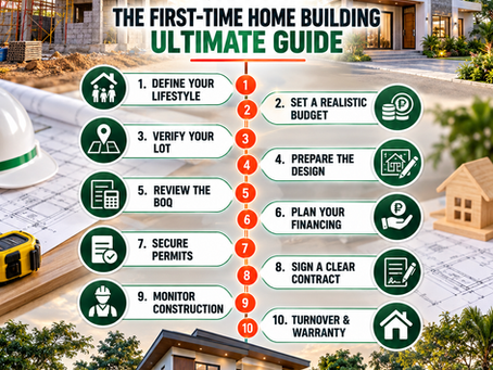 The First-Time Home Building Ultimate Guide