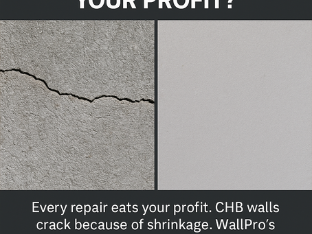 How Much Profit Are You Losing to Rework and Hairline Cracks? The WallPro Advantage for CDO Contractors