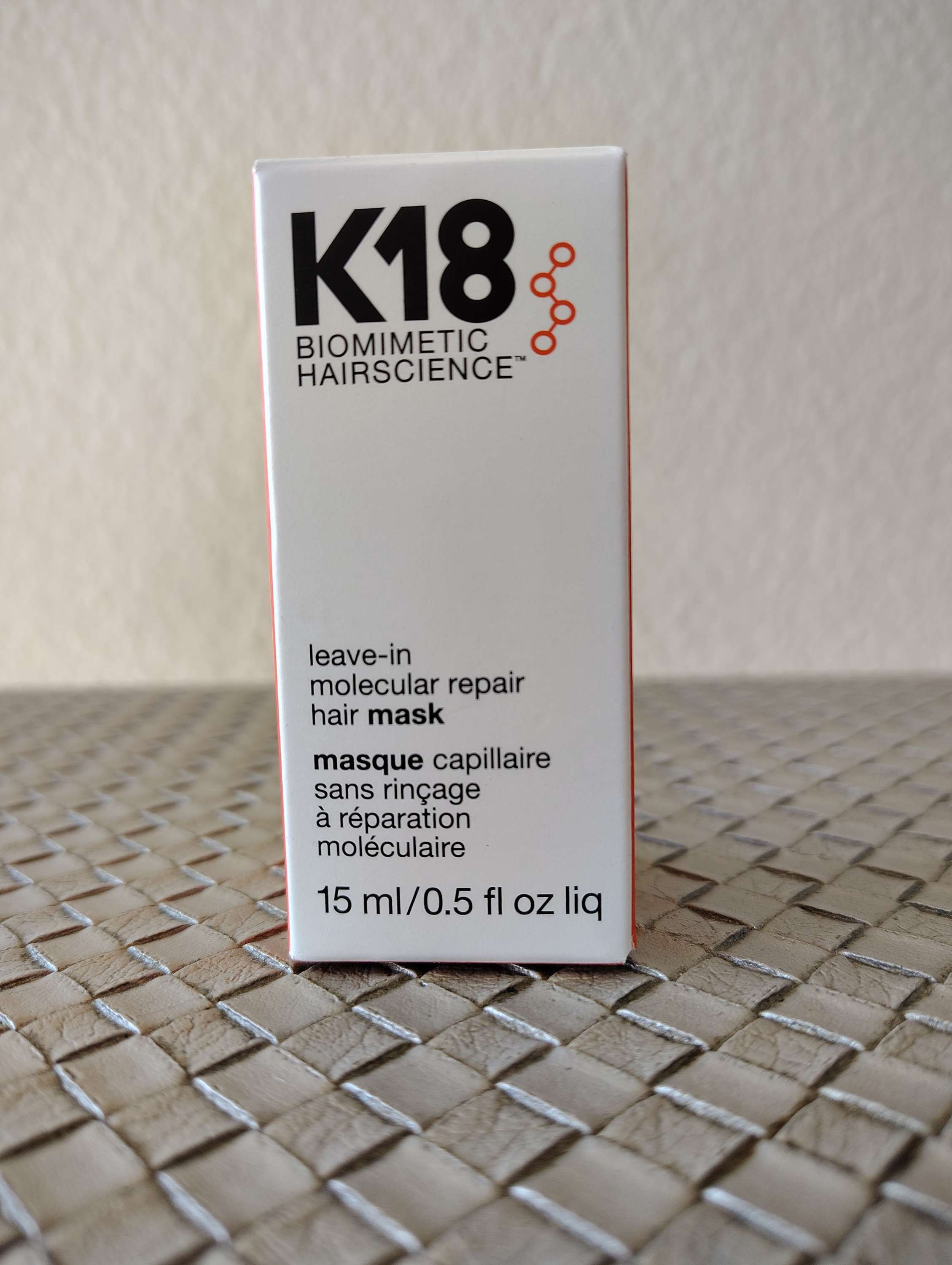 K18: Leave In Molecular Repair Hair Mask (Mini)