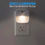 Thumbnail: Dawn to Dark LED Plug Night Lights (4PCs) - Warm Light