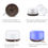 Thumbnail: 500ml Essential Oil Diffuser with Remote Control and 6 bottle of
