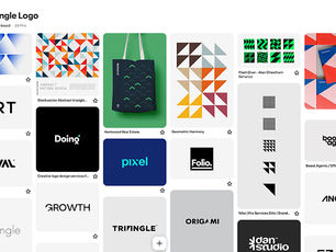 logo design inspo Pinterest board