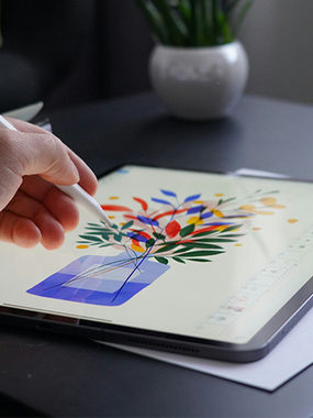 Creating stock illustrations as a graphic designer side hustle