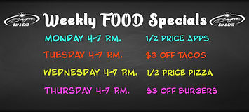 Baja Bar & Grill Food Specials