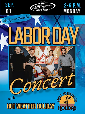 Labor Day Weekend Concert with Hot Weather Holiday