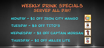 Summer Drink Specials 2025