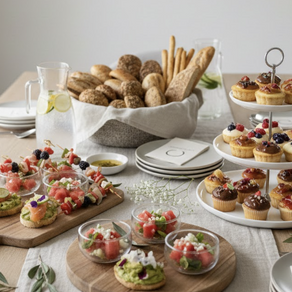 Cómo organizar una comida para un bautizo sencillo y económico