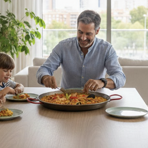 Paellas a domicilio para el Día del Padre en Madrid