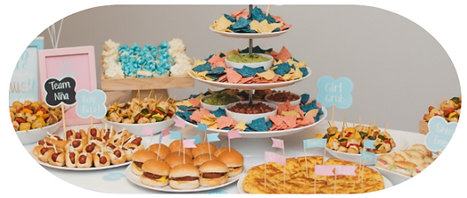 snack bar gender reveal