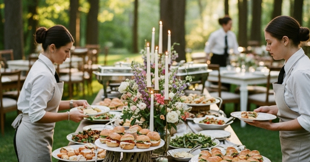 ¿Qué tipo de catering es mejor para una boda al aire libre?