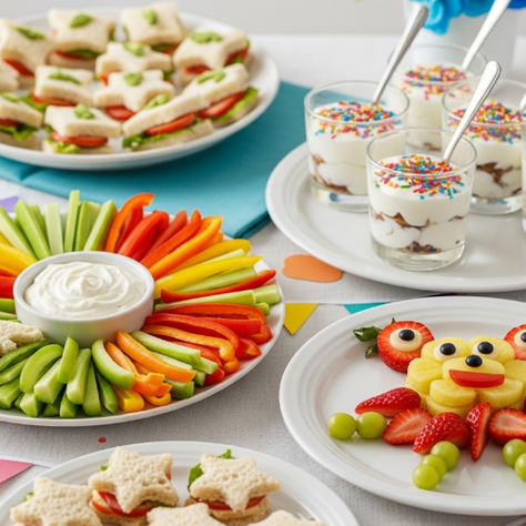 Comida Saludable para Cumpleaños Infantiles: ¡Que Coman Rico y Sano!