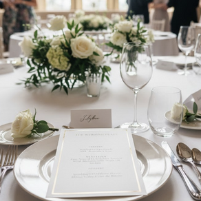 De qué consta un menú de boda completo?