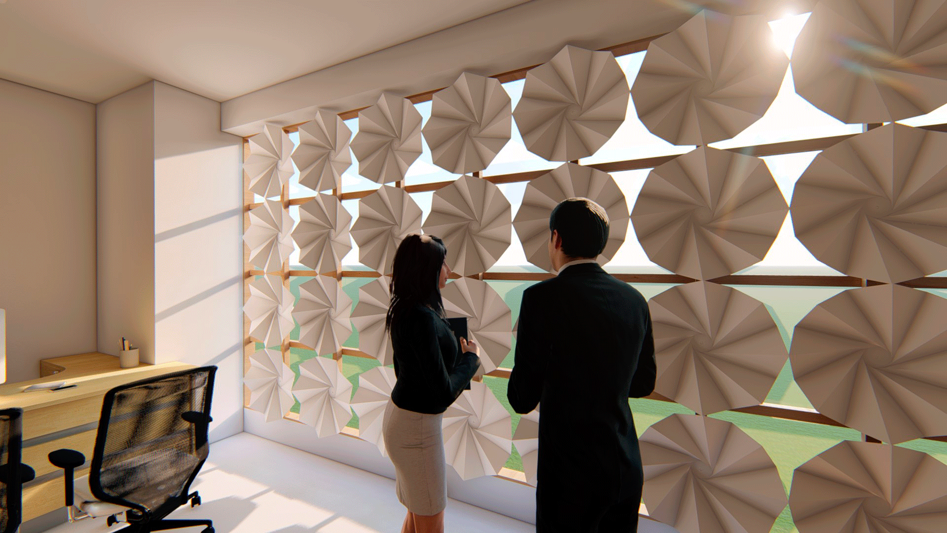 Single Office Interior